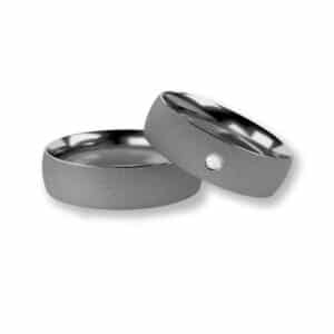 Tantal Trauringe Oberfläche-Sand Matt– ST-TA02