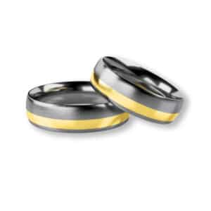 Tantal Gold Trauringe – ST-TA09