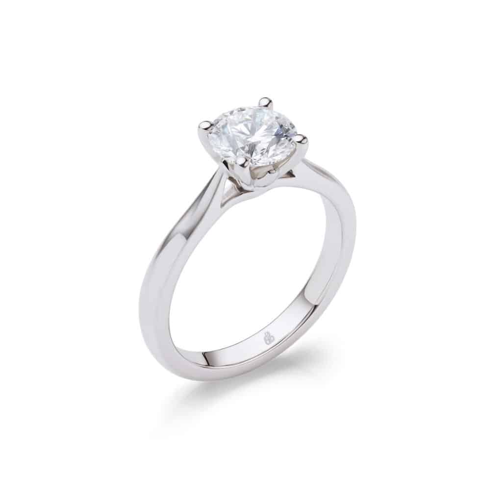Verlobungsring - Plagentum - Lab Diamanten - 3 mm